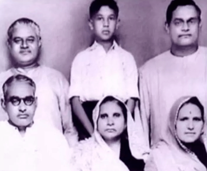 Atal Bihari as a child