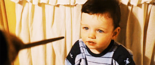 Harry Potter as a baby