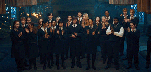 Dumbledore's Army claping