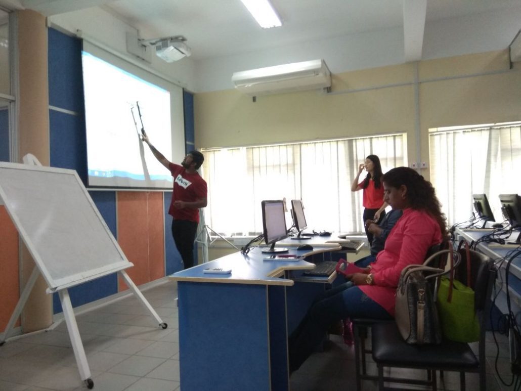 IT workshops for woman in Mauritius