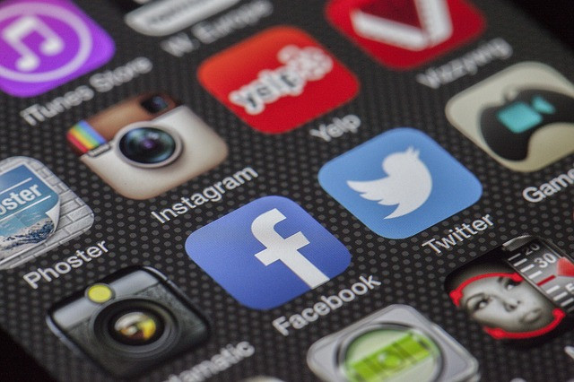 social media icons - recruiters may check your social media